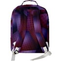 Fractal Rendering Background Double Compartment Backpack View3