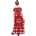 Happy Valentines Every Day Kids  Short Sleeve Maxi Dress View2