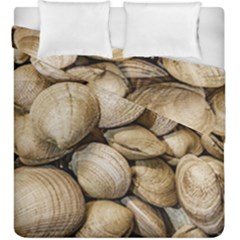 Shellfishs Photo Print Pattern Duvet Cover Double Side (king Size) by dflcprintsclothing