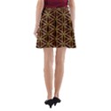 Flower Of Life A-Line Pocket Skirt View2