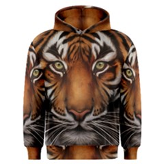 The Tiger Face Men s Overhead Hoodie by Sudhe