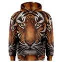 The Tiger Face Men s Overhead Hoodie View1