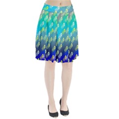 Animal Nature Cartoon Wild Wildlife Wild Life Pleated Skirt by Sudhe