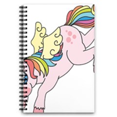 Unicorn Arociris Raimbow Magic 5 5  X 8 5  Notebook by Sudhe