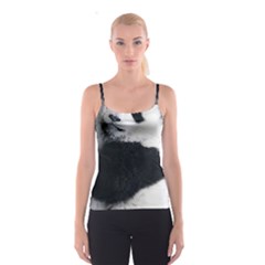 Panda Bear Sleeping Spaghetti Strap Top by Sudhe