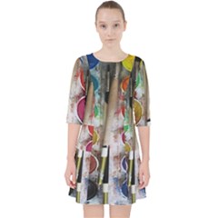 Paint Box Pocket Dress by Sudhe