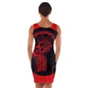 Artificial Intelligence Brain Think Wrap Front Bodycon Dress View2