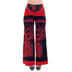 Artificial Intelligence Brain Think So Vintage Palazzo Pants by Sudhe