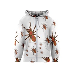 Nature Insect Natural Wildlife Kids  Zipper Hoodie by Sudhe