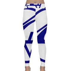 Sukhoi Aircraft Logo Classic Yoga Leggings by Sudhe