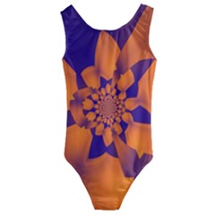 Digital Art Art Artwork Abstract Kids  Cut-out Back One Piece Swimsuit by Pakrebo