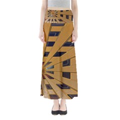 Graphics Assembly Transformation Full Length Maxi Skirt by Pakrebo