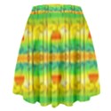 Birds Beach Sun Abstract Pattern High Waist Skirt View2