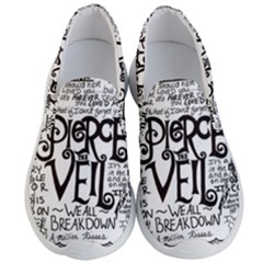 Pierce The Veil Music Band Group Fabric Art Cloth Poster Men s Lightweight Slip Ons by Sudhe