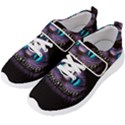 Cheshire Cat Animation Men s Velcro Strap Shoes View2