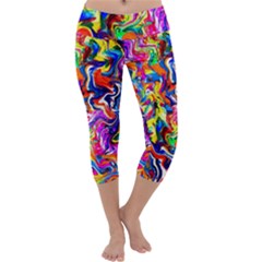 135 Capri Yoga Leggings by ArtworkByPatrick