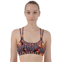 Music Notes Sound Musical Audio Line Them Up Sports Bra by Mariart