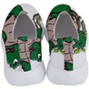 Amphibian Animal Cartoon Reptile No Lace Lightweight Shoes View4