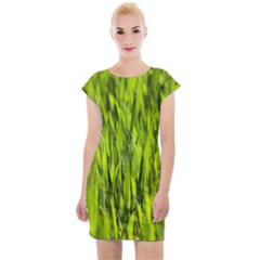 Agricultural Field   Cap Sleeve Bodycon Dress by rsooll