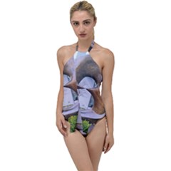 Henry Moore Go With The Flow One Piece Swimsuit by Riverwoman