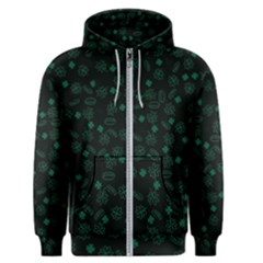 St Patricks Day Pattern Men s Zipper Hoodie by Valentinaart