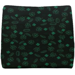 St Patricks Day Pattern Seat Cushion by Valentinaart