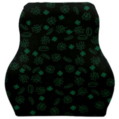 St Patricks Day Pattern Car Seat Velour Cushion  by Valentinaart