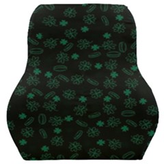 St Patricks Day Pattern Car Seat Back Cushion  by Valentinaart