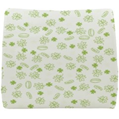 St Patricks Day Pattern Seat Cushion by Valentinaart