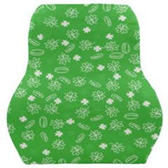 St Patricks Day Pattern Car Seat Back Cushion  by Valentinaart