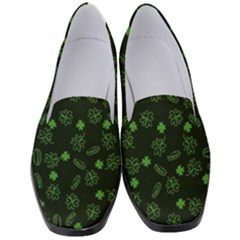 St Patricks Day Pattern Women s Classic Loafer Heels by Valentinaart