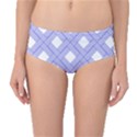 Textile Cross Seamless Pattern Mid-Waist Bikini Bottoms View1