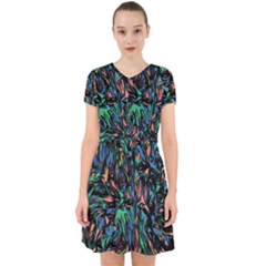 Tree Forest Abstract Forrest Adorable In Chiffon Dress by Pakrebo