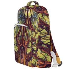 Tree Monster Maestro Landscape Double Compartment Backpack by Pakrebo