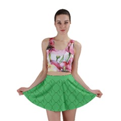 Clover Quatrefoil Pattern Mini Skirt by emilyzragz