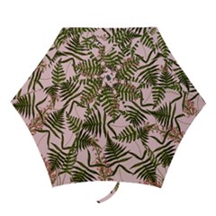 Fern Pink Mini Folding Umbrellas by snowwhitegirl