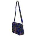 Fern Blue Shoulder Bag with Back Zipper View2