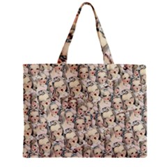 Vintage Singing Heads Zipper Mini Tote Bag by snowwhitegirl