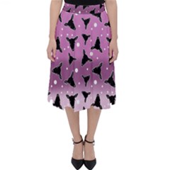 Deer Dots Ombre Classic Midi Skirt by snowwhitegirl