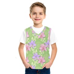 Lily Flowers Green Plant Natural Kids  Sportswear by Pakrebo