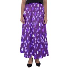 Textile Cross Pattern Square Flared Maxi Skirt by Pakrebo