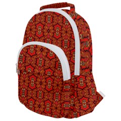 Ml 169 Rounded Multi Pocket Backpack by ArtworkByPatrick