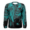 Angry Male Lion Predator Carnivore Men s Long Sleeve Tee View1