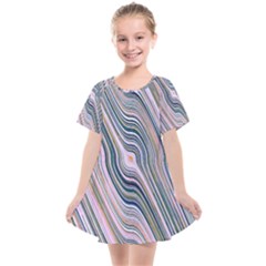 Electric Field Art Xxviii Kids  Smock Dress by okhismakingart