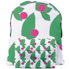 Feuilles Et Pois Giant Full Print Backpack by perlette