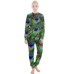 Peacock Feathers Women s Lounge Set by snowwhitegirl