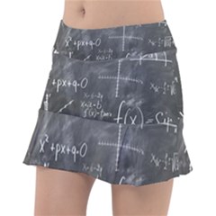 Mathematics Tennis Skirt by snowwhitegirl