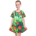 Intense Flowers Kids  Smock Dress View1