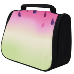 Watermelon Pastel Gradient Pink Watermelon Pastel Gradient Full Print Travel Pouch (big) by genx