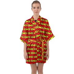 Rby 3 Quarter Sleeve Kimono Robe by ArtworkByPatrick